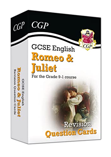 GCSE English Shakespeare - Romeo & Juliet Revision Question Cards (CGP GCSE English Literature Cards)